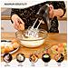 Hm1174blk Elegance Sbattitore Eletricoimpastatrice Per Pasticceria, 5 Velocità + Turbo 400w Nero - Foto miniatura 4