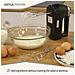 Hm1174blk Elegance Sbattitore Eletricoimpastatrice Per Pasticceria, 5 Velocità + Turbo 400w Nero - Foto miniatura 8