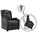 Lusso Casadino -  Poltrona Alzapersona Nera In Similpelle - Foto miniatura 1