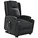 Lusso Casadino -  Poltrona Alzapersona Nera In Similpelle - Foto miniatura 7
