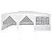 Tendone da festa con 10 pareti bianche 6x4 m PE - Foto miniatura 5