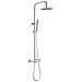Colonna Doccia Miscelatore Termostatico Sh4086c Congo - Cromato Lucido - Foto miniatura 1