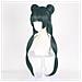 Parrucca Cosplay Anime - Capelli Sintetici Termoresistenti Verde/verdeacqua Per Feste Ed Eventi - Foto miniatura 4