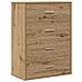 Credenza rovere artigianale 60 x 31 x 84 cm Legno multistrato - Foto miniatura 1