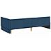 Cornice del letto ad angolo con testiera Blu 90 x 200 cm - Foto miniatura 7