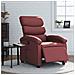 Poltrona Reclinabile Elettrica Rosso Vino in Similpelle - Foto miniatura 2