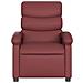 Poltrona Reclinabile Elettrica Rosso Vino in Similpelle - Foto miniatura 9