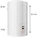 Scaldabagno Elettrico Muro Lydos Dune Plus 50 litri Classe B 1,5 kW 2021 - Foto miniatura 2