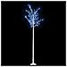 Lusso Casadino -  Albero Natale 200 Led 2,2 M Salice Blu Interno Esterno - Foto miniatura 1
