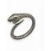 Anello Serpente Indiano In Argento Placcato T15 - Foto miniatura 1