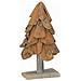 Albero di Natale Marrone 60 cm Legno massello di teak - Foto miniatura 1