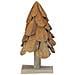 Albero di Natale Marrone 60 cm Legno massello di teak - Foto miniatura 6