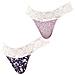 Confezione Da 2 Infradito Coquettes In Cotone Jpt1 Donna - Foto miniatura 1