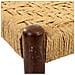 Sgabello In Legno E Corda Marrone Naturale 39x39x27h - Foto miniatura 4