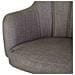Sedia In Legno E Imbottita Con Ruote Grigie 63x54x40/87h - Foto miniatura 5
