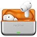 Buds T500 Pro Wireless Bluetooth con Cancellazione Rumore IP55. Colore: Orange Mint - Foto miniatura 1