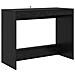 Scrivania Letto Rovere Nero 100 x 45 x 75 cm Legno multistrato - Foto miniatura 1