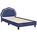 Struttura letto bambini con testata Blu Polizia 90 x 190 cm - Foto miniatura 4