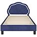 Struttura letto bambini con testata Blu Polizia 90 x 190 cm - Foto miniatura 5