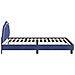 Struttura letto bambini con testata Blu Polizia 90 x 190 cm - Foto miniatura 6