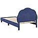 Struttura letto bambini con testata Blu Polizia 90 x 190 cm - Foto miniatura 7