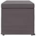 Pouf Grigio Pelle Sintetica e Legno Ingegnerizzato - Foto miniatura 5