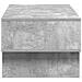 Tavolino da salotto Grigio cemento 80 x 46 x 35 cm - Foto miniatura 6