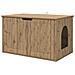 Casa per Gatti Rovere Artigianale 85 x 55 x 50,5 cm - Foto miniatura 1