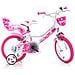 Bici Da Bambina Misura 16'' Art. 164rn-05lh Bicicletta Da Bimba Modello Little Heart - Foto miniatura 1