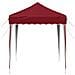 Tenda per feste a pop-up 195 x 195 x 245 cm Borgogna - Foto miniatura 6