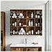 Mobiletto per specchio da bagno Legno vecchio - Foto miniatura 2