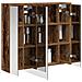Mobiletto per specchio da bagno Legno vecchio - Foto miniatura 3