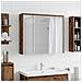 Mobiletto per specchio da bagno Legno vecchio - Foto miniatura 4