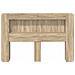 Testata del letto Rovere Sonoma Legno ingegnerizzato - Foto miniatura 7