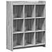 Libreria Sonoma grigio 87,5 x 30 x 111 cm Legno ingegnerizzato - Foto miniatura 1