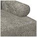 Loveseat con bottoni imbottiti Grigio Chiaro 120 x 65 x 78 cm - Foto miniatura 6