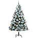 Albero di Natale artificiale Verde e bianco 240 cm - Foto miniatura 4