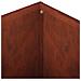 Vaso da giardino Ruggine 60 x 60 x 30 cm Acciaio Corten - Foto miniatura 6