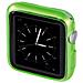 Cover protettiva per Apple Watch da 42mm - Trasparente / Verde - Foto miniatura 3