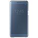 Clear View Flip Cover Custodia per Galaxy Note 7 - Blu - Foto miniatura 3