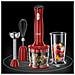 Frullatore ad Immersione Desirè 5799 4780 con Recipiente da 0.7 L Potenza 500 Watt Colore Rosso - Foto miniatura 2
