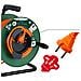 49236 Prolunga Giardino Con Avvolgicavo 30 Mt Spina E Presa Europea 2 Poli Adatta Per Elettrodomestici Da Giardinaggio, Con Protezione E Platin Fix, Sezione Cavo 2x1,5 Mm= - Foto miniatura 3