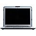 TVBE-3150 Vectros Custodia Protettiva Bumper in Policarbonato per MacBook Air 11", Nero - Foto miniatura 1