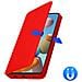 Custodia Samsung Galaxy A21s Portacarte Funzione Supporto Similpelle Rosso - Foto miniatura 2