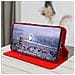 Custodia Samsung Galaxy A21s Portacarte Funzione Supporto Similpelle Rosso - Foto miniatura 4