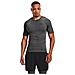 Heatgear Armour Short Sleeve, Uomo, Grigio, T-shirt A Compressione, Numero: L Eu - Foto miniatura 4