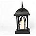 Garden Candle Lantern - Solar Powered - Effetto Flickering - Led Ambra - 27 Centimetri - Foto miniatura 2