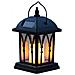 Garden Candle Lantern - Solar Powered - Effetto Flickering - Led Ambra - 27 Centimetri - Foto miniatura 1