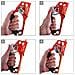 Mano Ascender Rock Climbing Albero Del Arborist Rappelling Gear Attrezzatura Corda Morsetto Per 8-13mm Rope - Foto miniatura 2