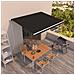 Tenda da Sole Retrattile Automatica 400x350 cm Antracite - Foto miniatura 2